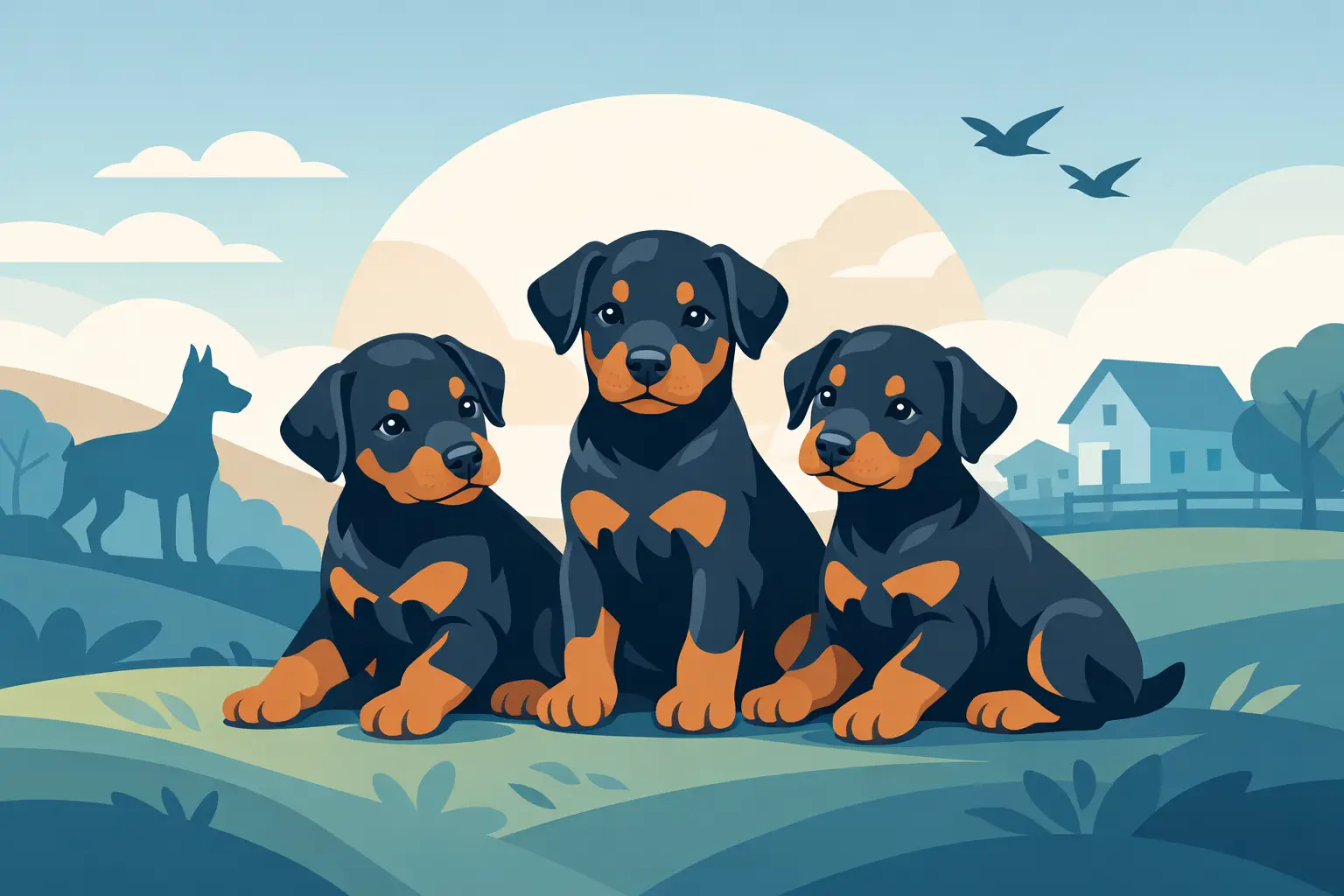 AKC Registered Doberman Puppies for Sale