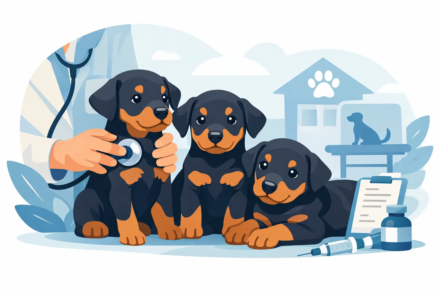 Vet Checked Doberman Puppies for Sale