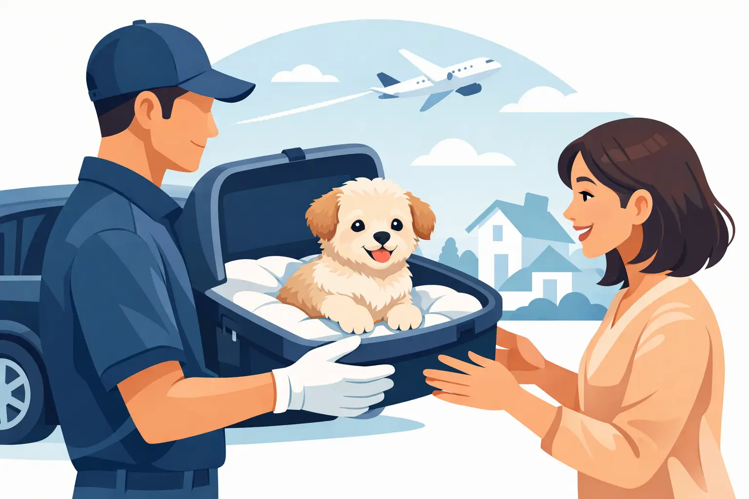 White Glove Puppy Delivery Explained